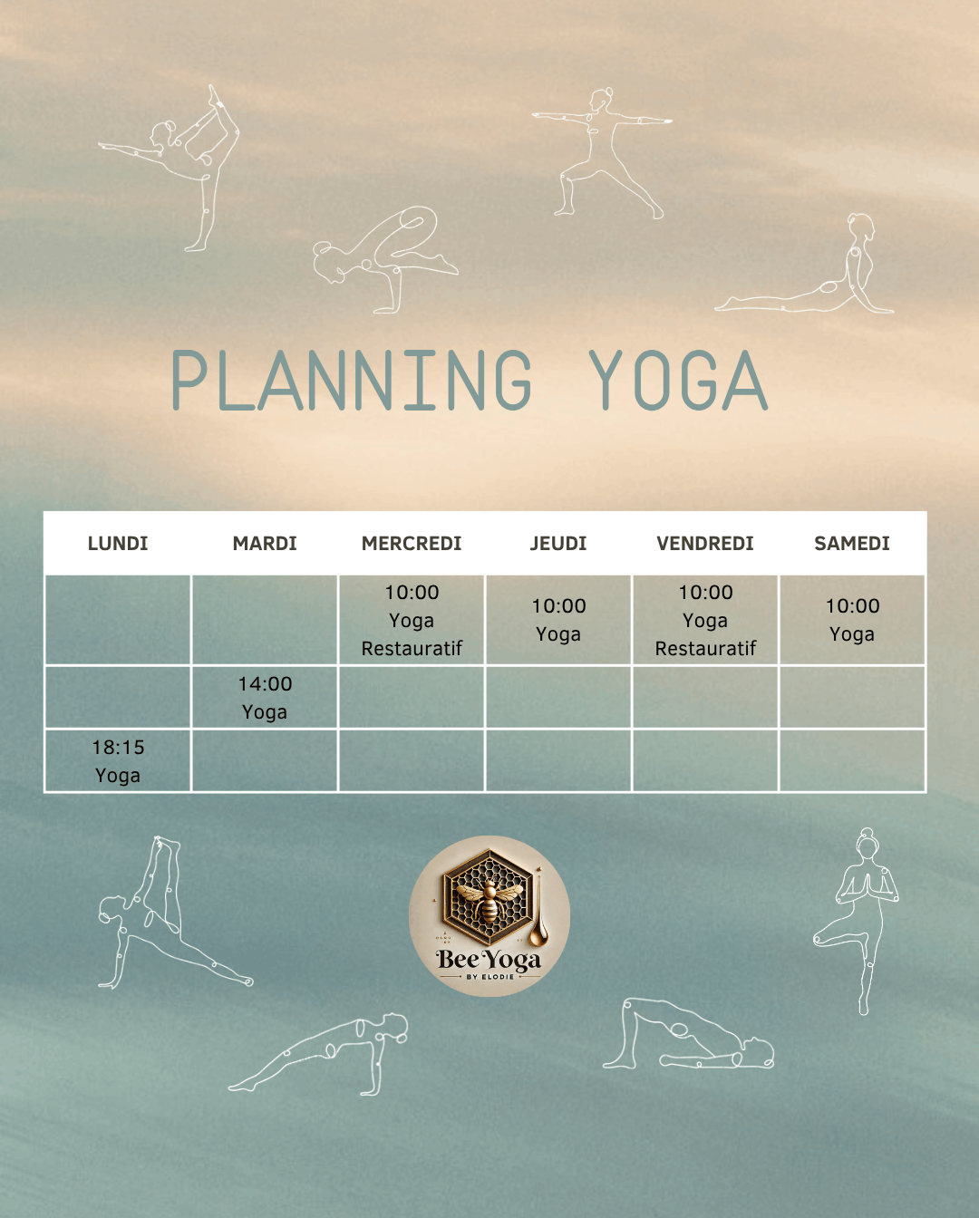 Planning Yoga Obernai Séances à la carte