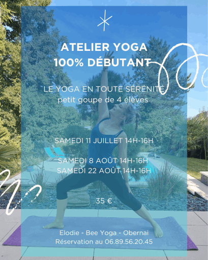 Atelier débutants yoga | Bee Yoga Obernai
