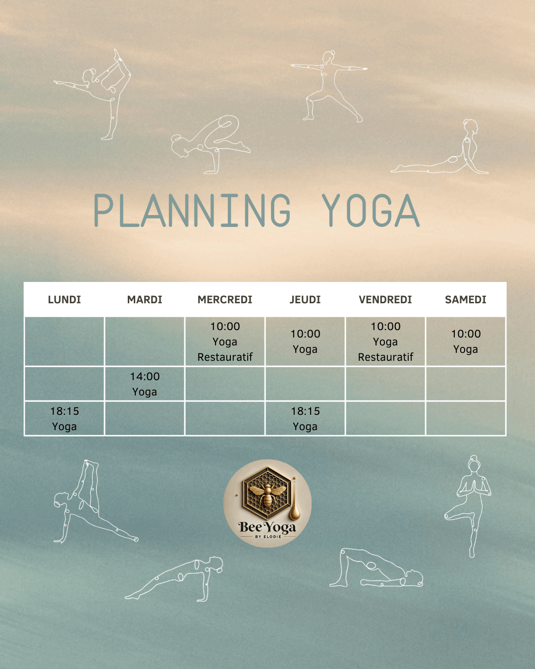 Planning Yoga Obernai Séances à la carte