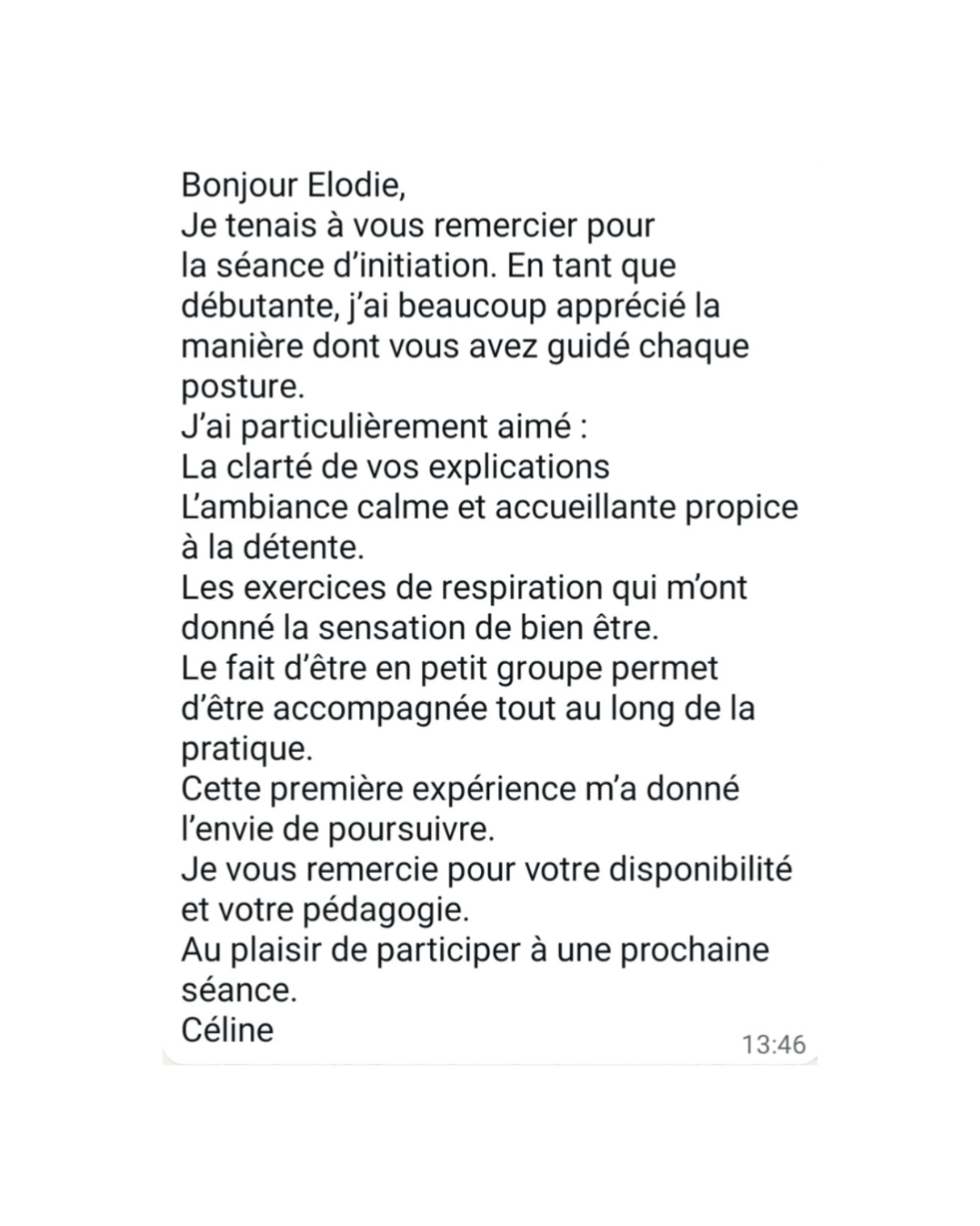 Avis Yoga débutant Bee Yoga Obernai
