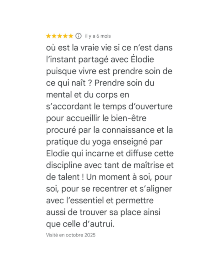 Avis Yoga débutant Bee Yoga Obernai