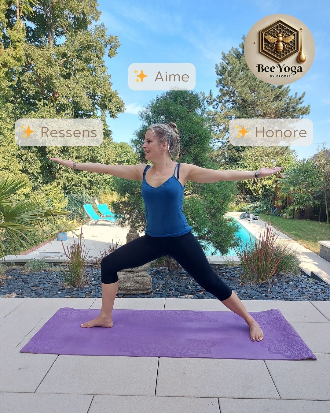 Bee Yoga Obernai Ressens - Aime - Honore