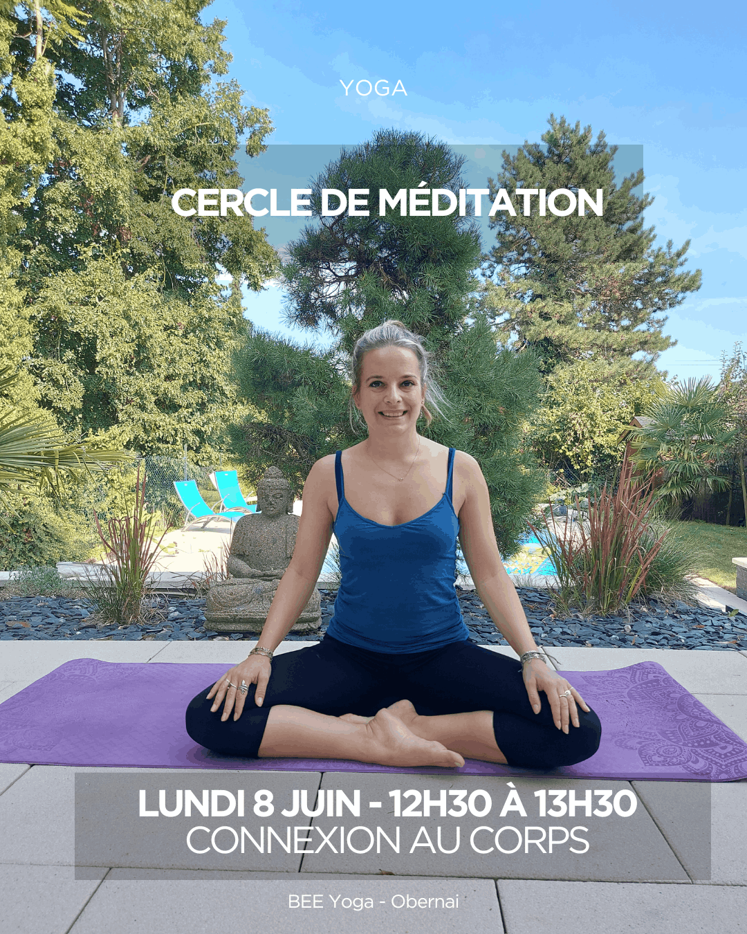 Liberté cours accompagnement Bee Yoga Obernai