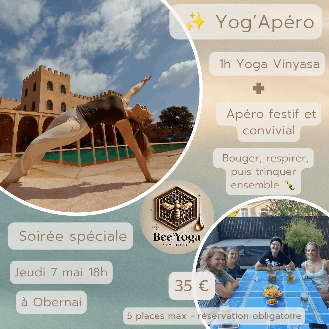 Soirée Yoga & Apero à Obernai